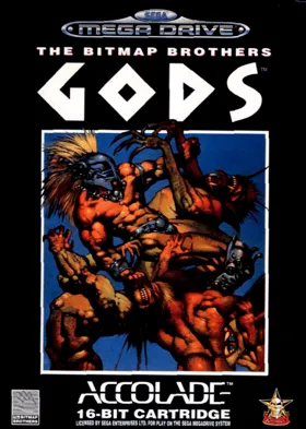 Gods (Europe) box cover front